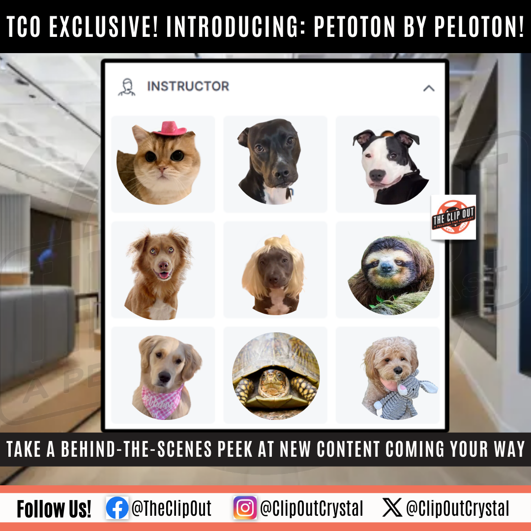Peloton Pet Instructors