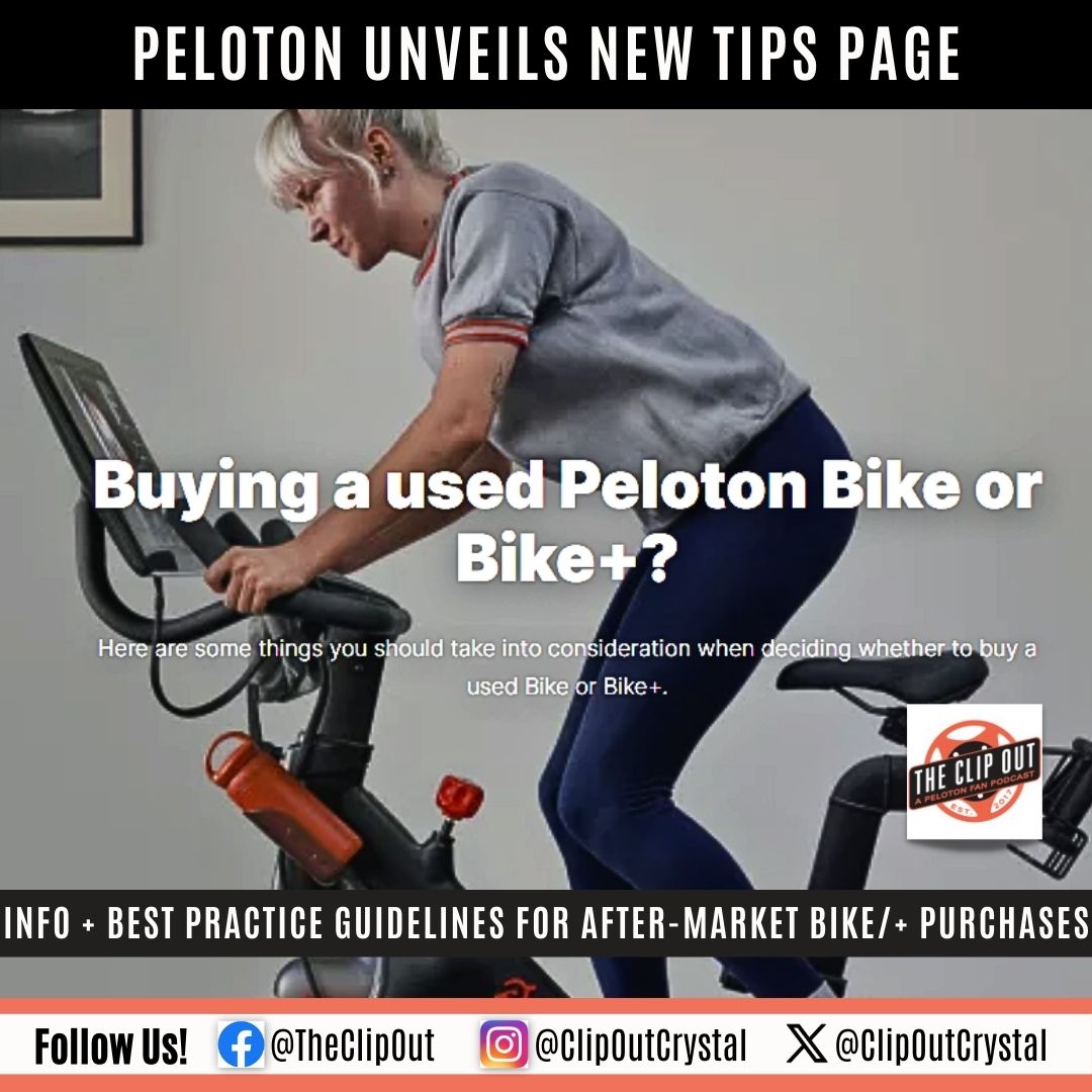 Tips For Buying a Used Peloton Bike