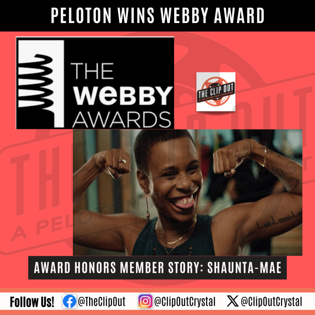 Peloton Wins Webby Award, Recounts Member's Heartwarming Story - The ...