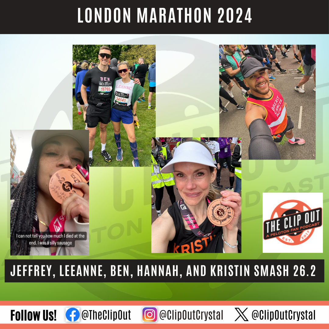 Peloton Instructors at London Marathon 2024