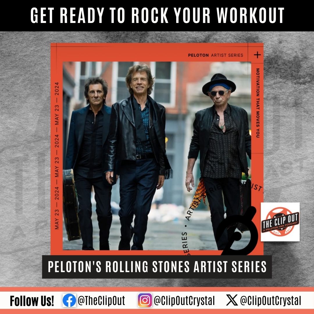 Peloton's Rolling Stones Artist Series