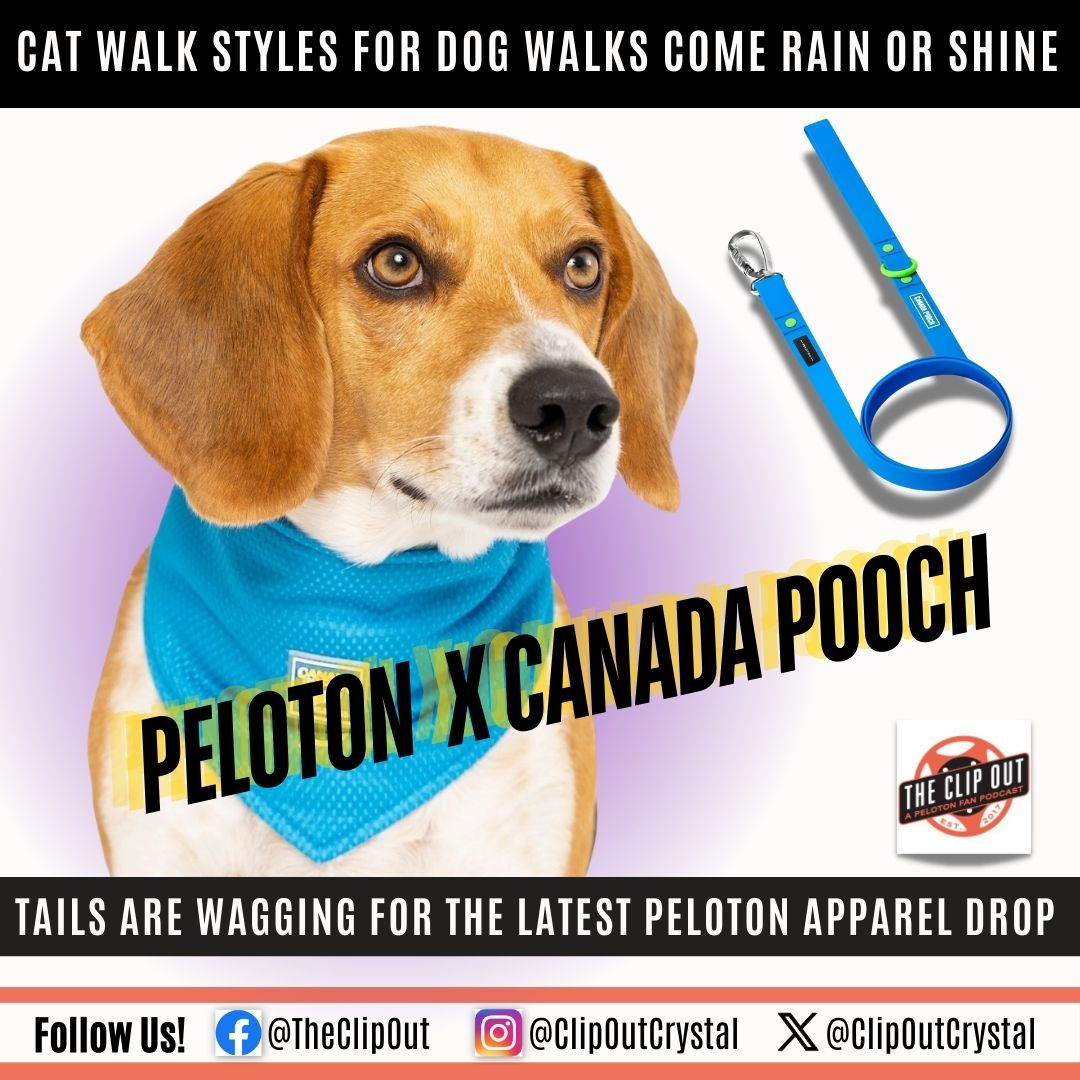Peloton Apparel for Pets by Canada Pooch