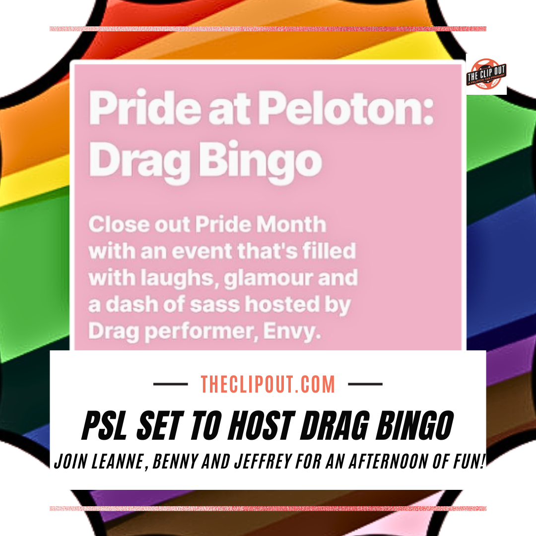 Celebrate Pride at Peloton Studios London with Drag Bingo!