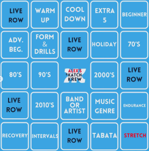 Alex Katch Krew Bingo