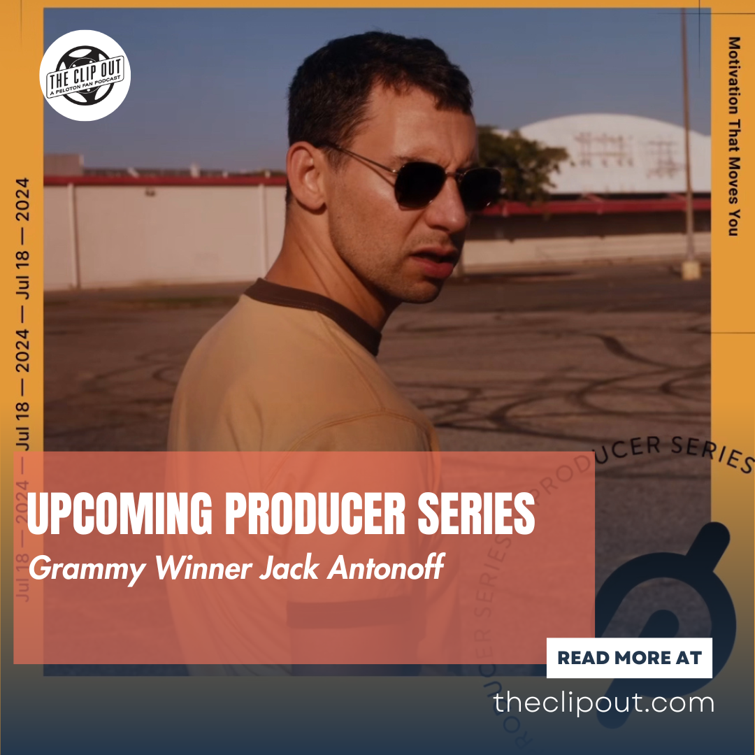 Jack Antonoff is the feature of the next Peloton Producer Series.