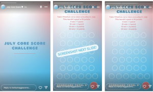 Peloton Matty M July Core Scorecard