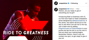 Ride to Greatness instructions on IG