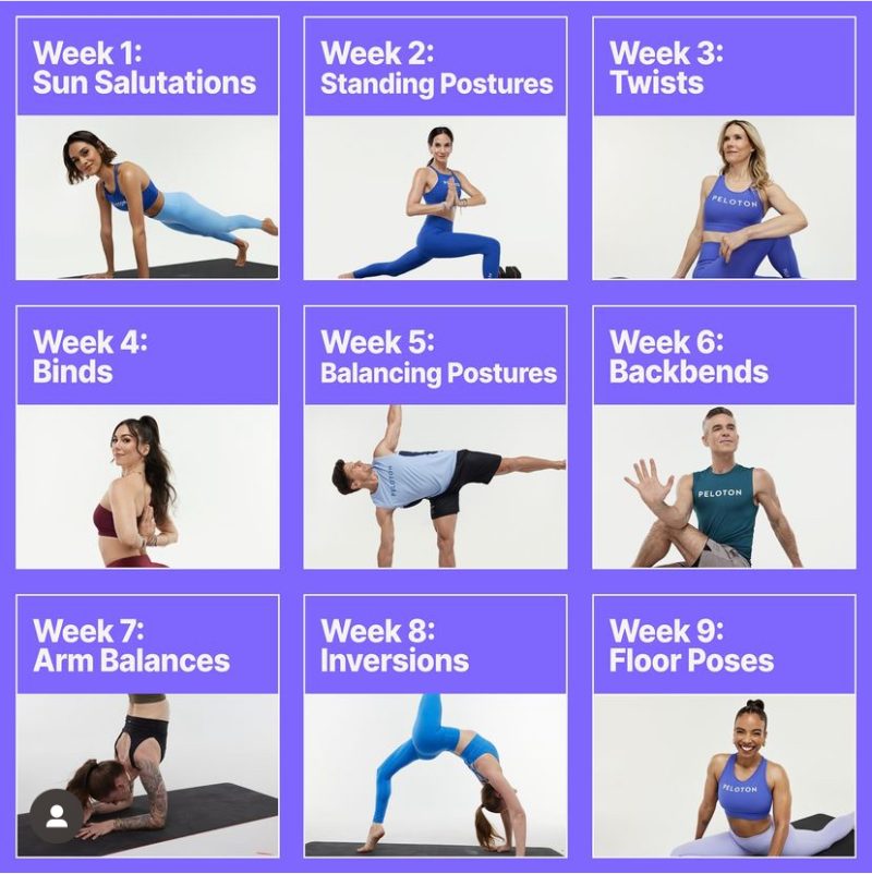 Discover Yoga with Peloton’s New 9Week Program The Clip Out