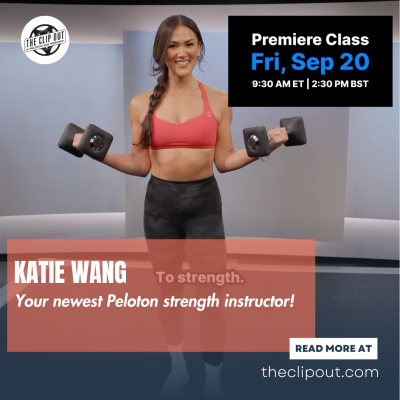 Katie Wang Newest Peloton Strength Instructor! - The Clip Out