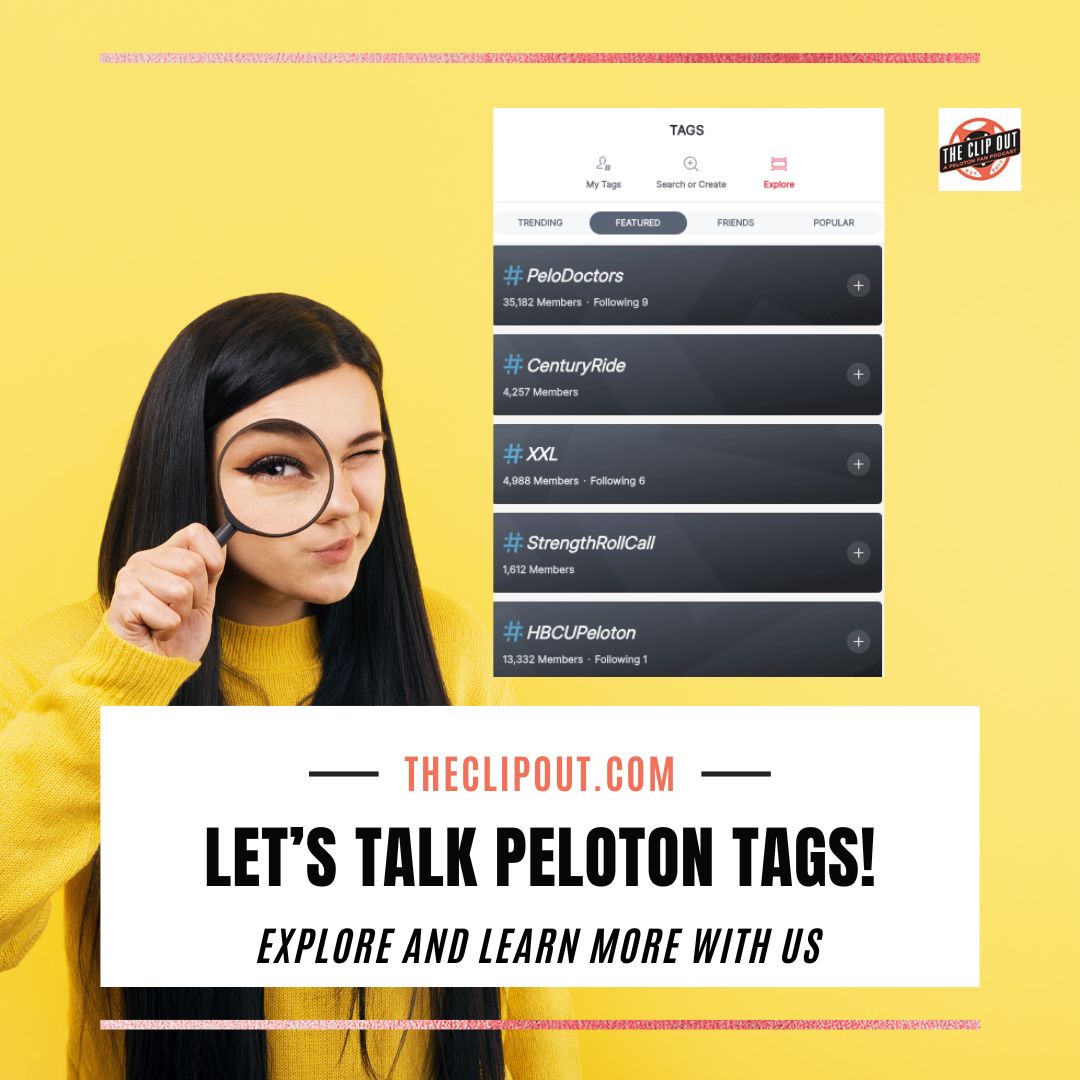 Let's Talk Peloton Tags