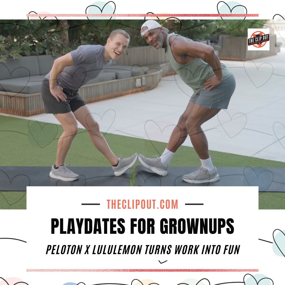 Peloton Playdates with Lululemon