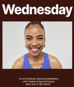 Gratitude Turkey Burn Class with Chelsea on Wednesday, November 27, 2024