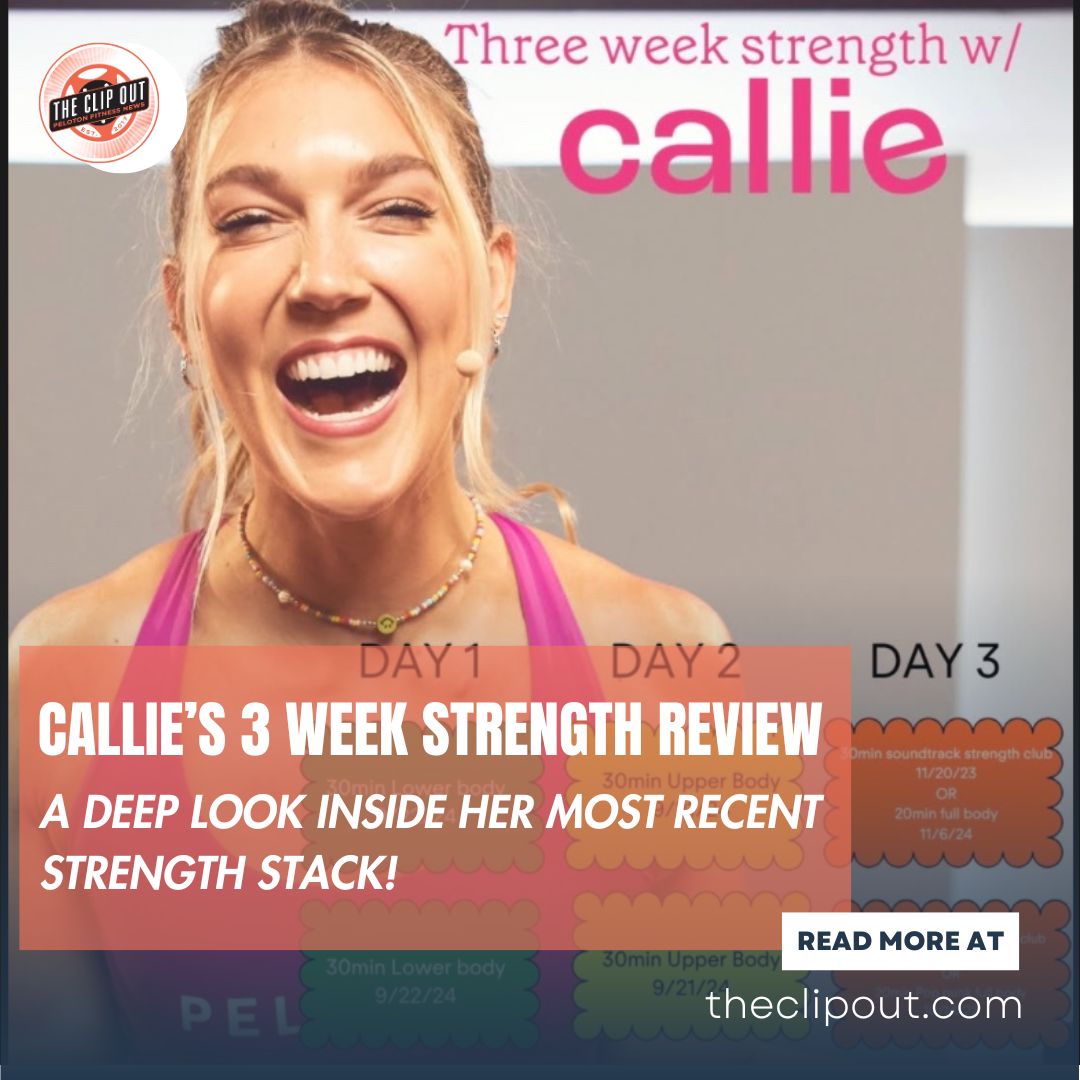 Callie Gullickson 3-week Program Review