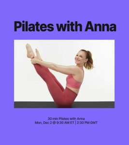 Pilates with Anna