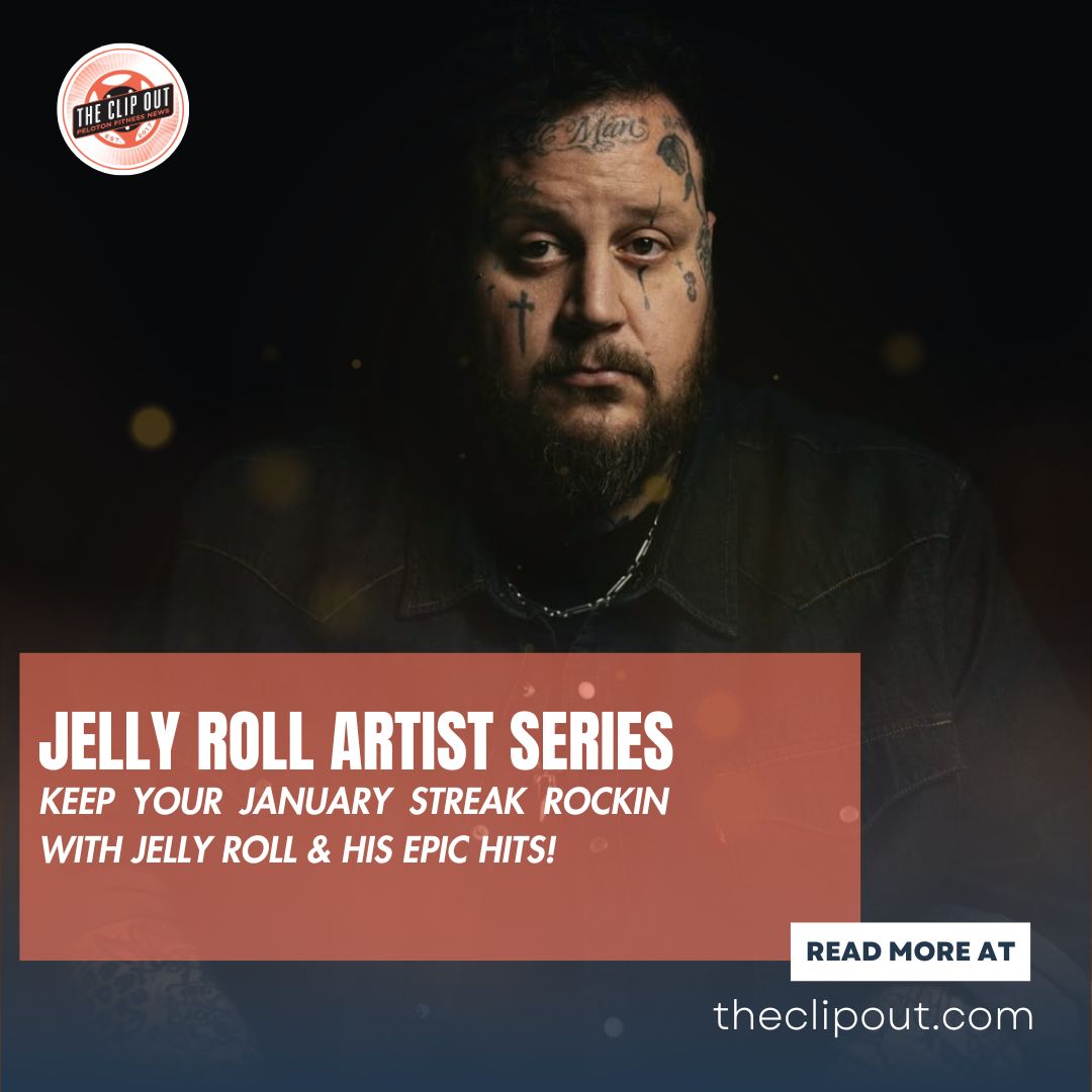 Peloton Jelly Roll Artist Series. Keep your January streak rocckin' with Jelly Roll and his epic hits!