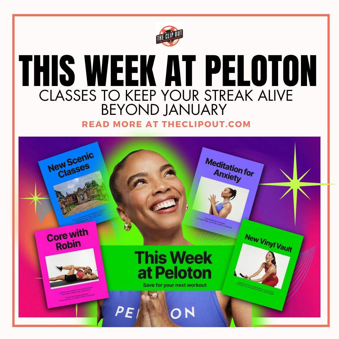 This Week at Peloton Classes to Keep Your Streak Alive Beyond January