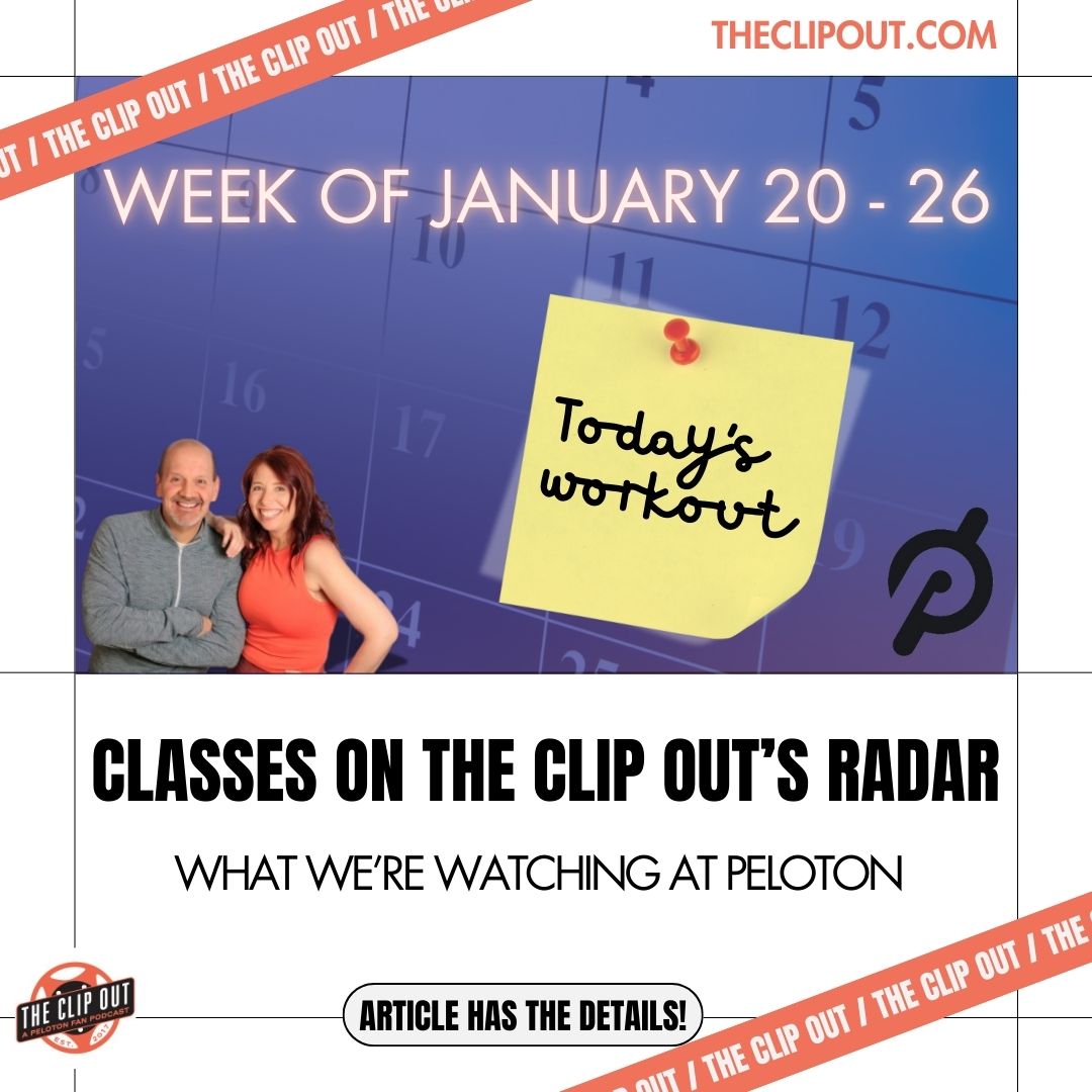 On Our Peloton Radar Week of Jan 20-26, 2025