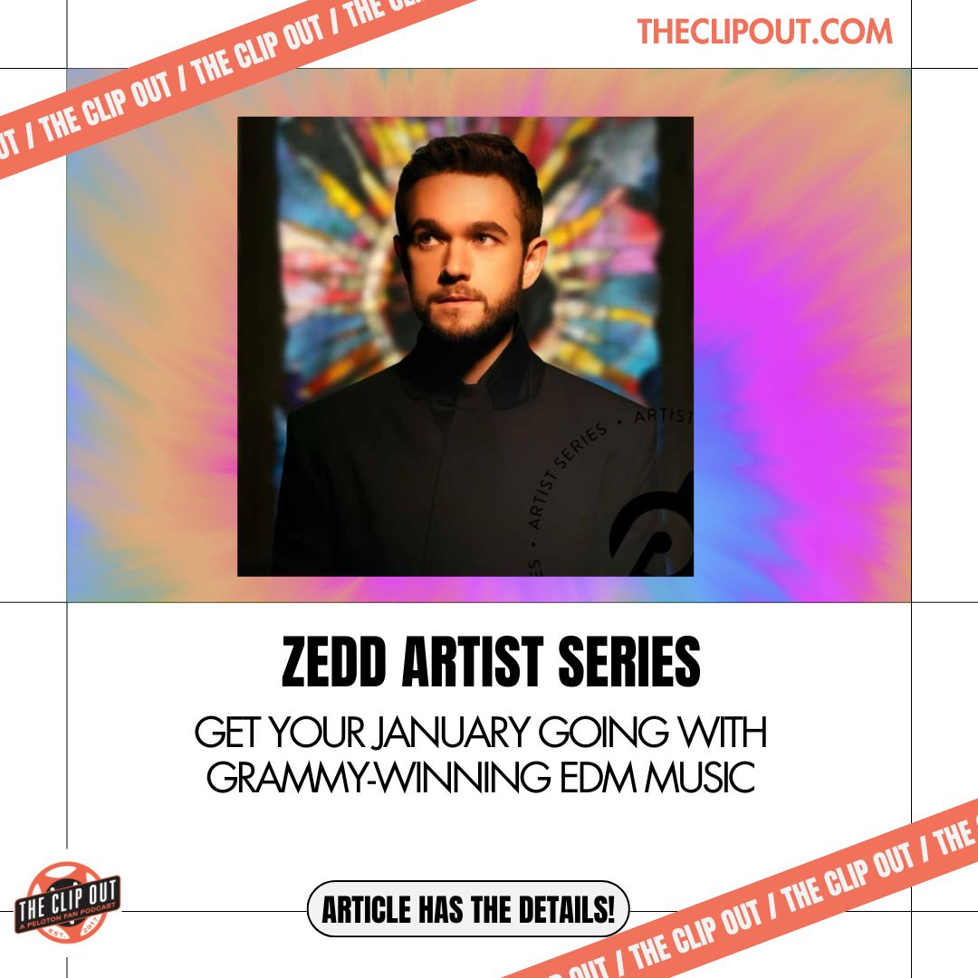 Peloton EDM Artist Series with Zedd