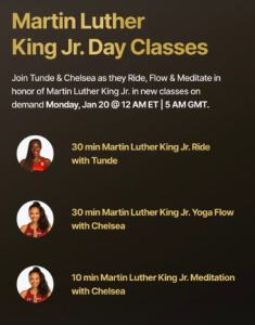 MLK Day Classes