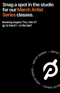 March Artist Series Booking