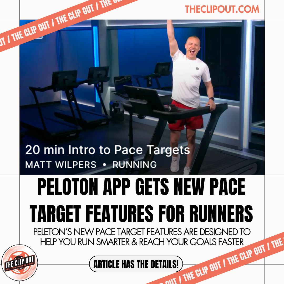 Peloton app gets new pace target features for runners. PELETON’S NEW PACE TARGET FEATURES ARE DESIGNED TO HELP YOU RUN SMARTER & REACH YOUR GOALS FASTER