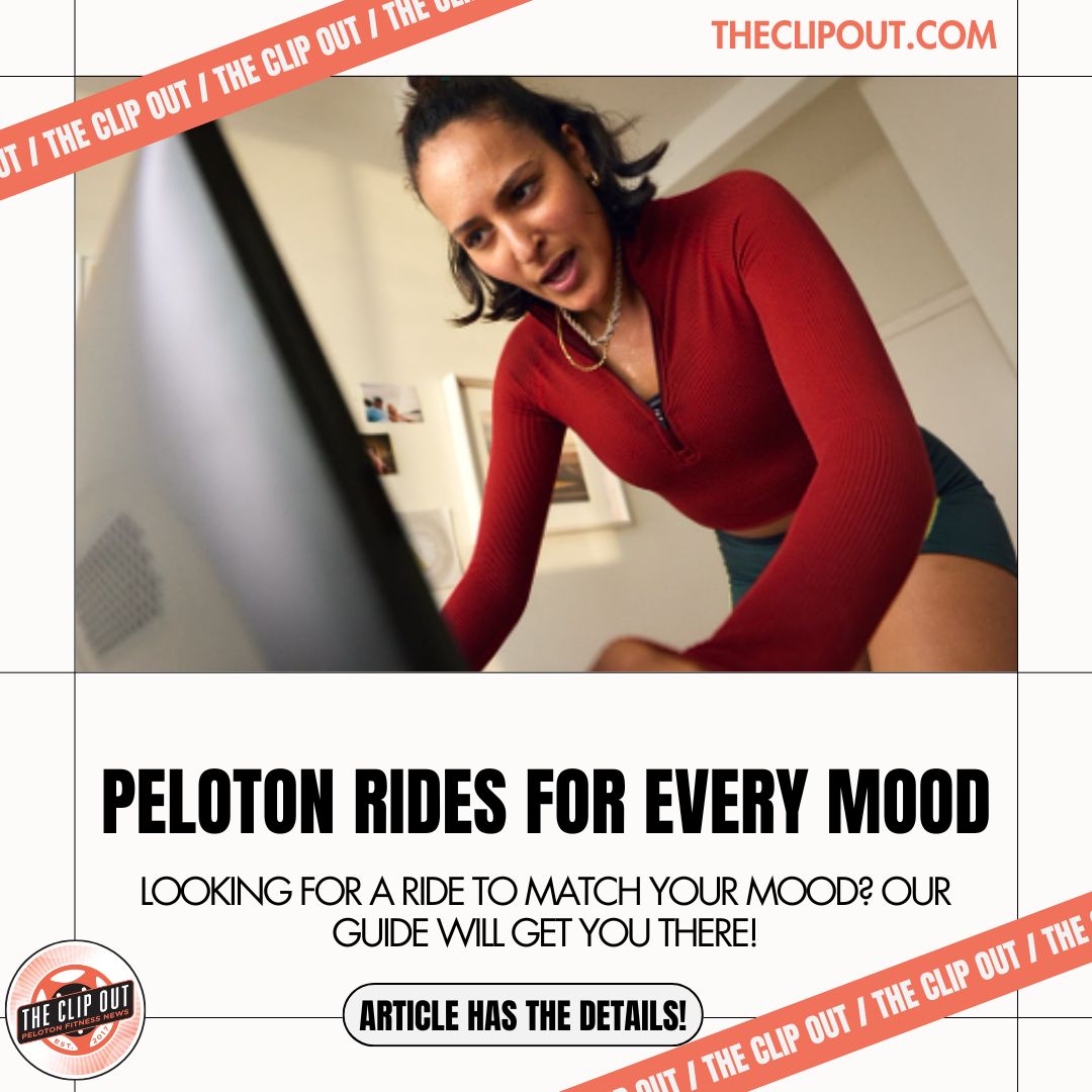 Peloton Rides for Every Mood. Looking for a ride to match your mood? Our guide will get you there! Read more at theclipout.com