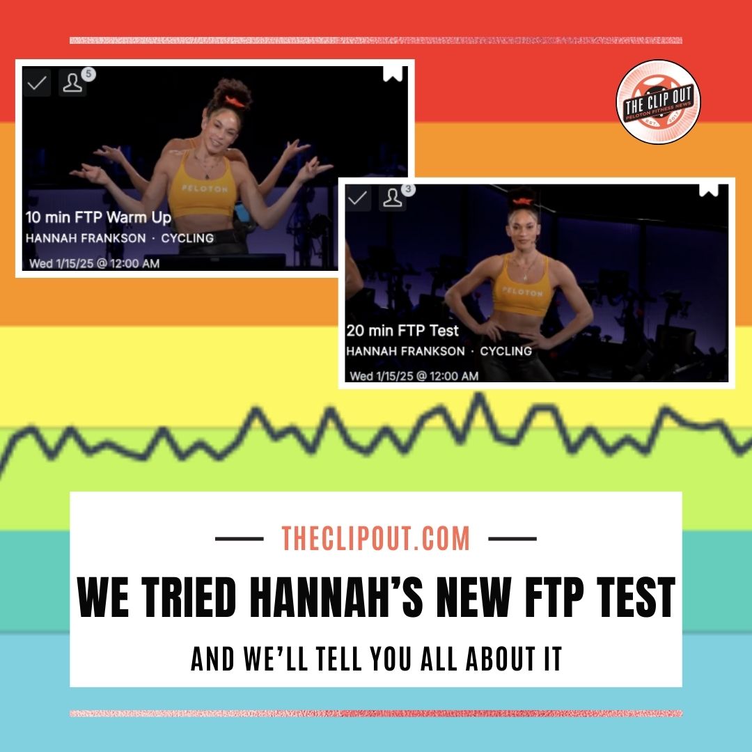 Peloton's New FTP Test with Hannah Frankson Ride Review