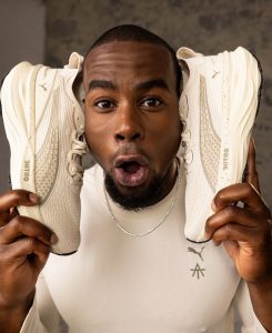 AT's 2025 Puma shoes