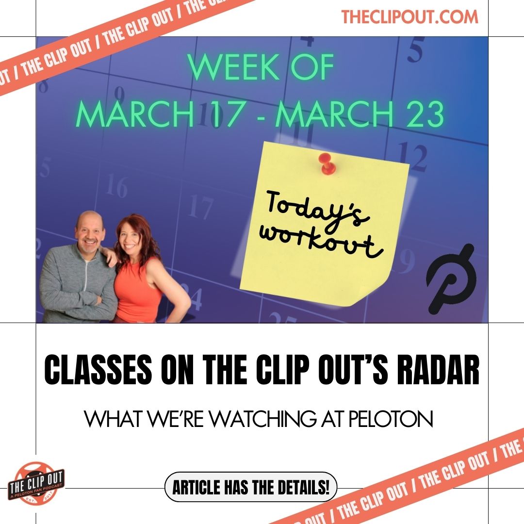 On Our Peloton Radar Week of Mar 17-Mar 23, 2025