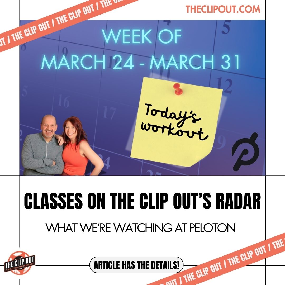 On Our Peloton Radar Week of Mar 24-Mar 31, 2025