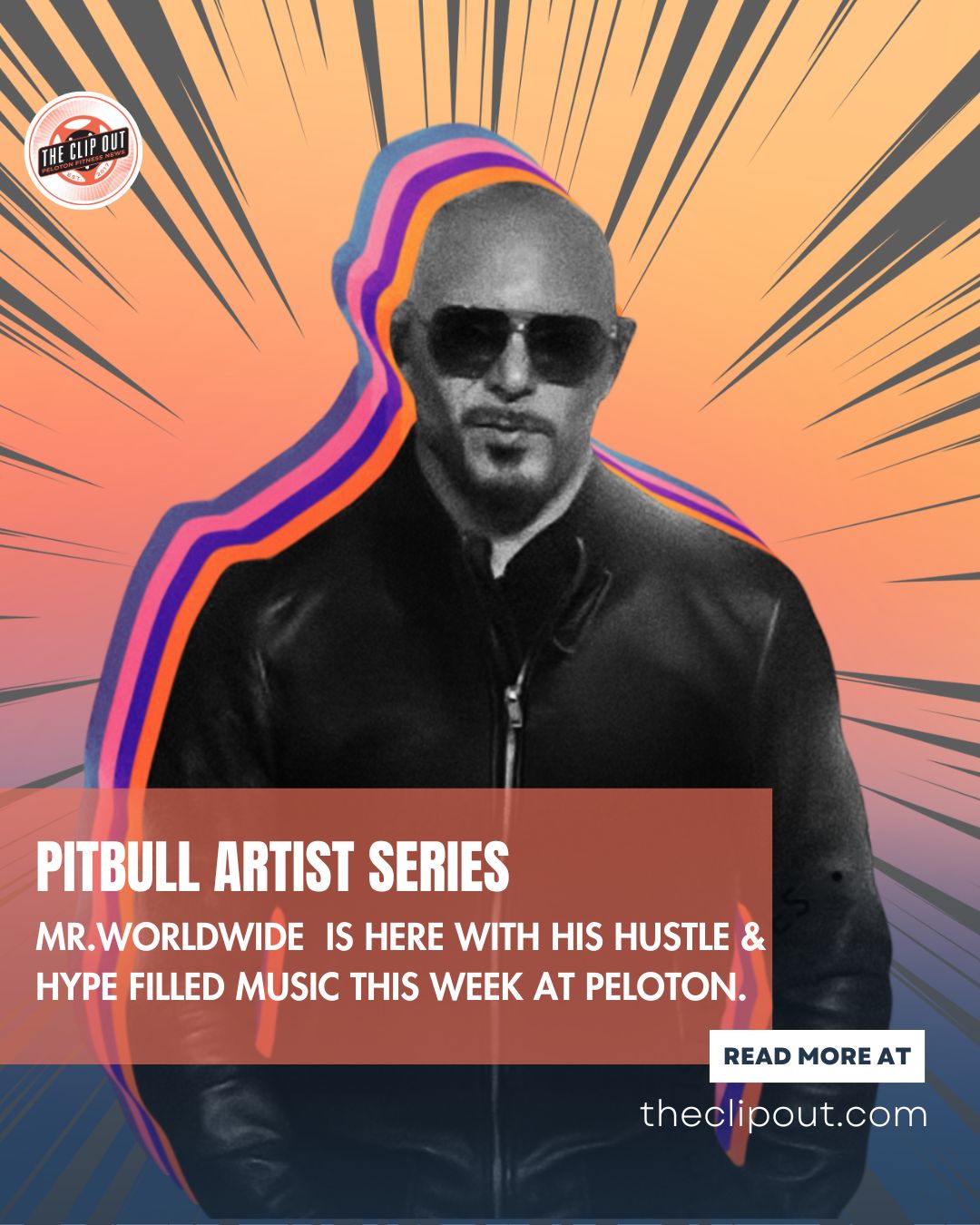 PITBULL Artist Series MR.WORLDWIDE IS HERE WITH HIS HUSTLE & HYPE FILLED MUSIC THIS WEEK AT PELOTON.