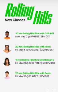 Rolling Hills classes