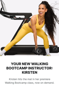 Kirsten Walking Bootcamp series class 2