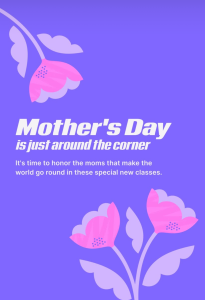 Mother's Day graphic