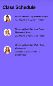 Mother's Day classes 4