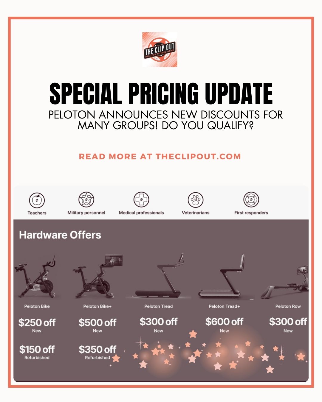 Peloton's New Special Pricing