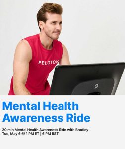 mental health and wellness ride with Bradley
