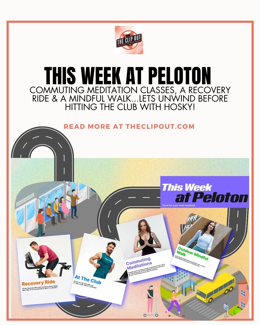 This week at Peloton commuting Meditations