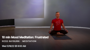 10 minute frustrated meditation with ross rayburn