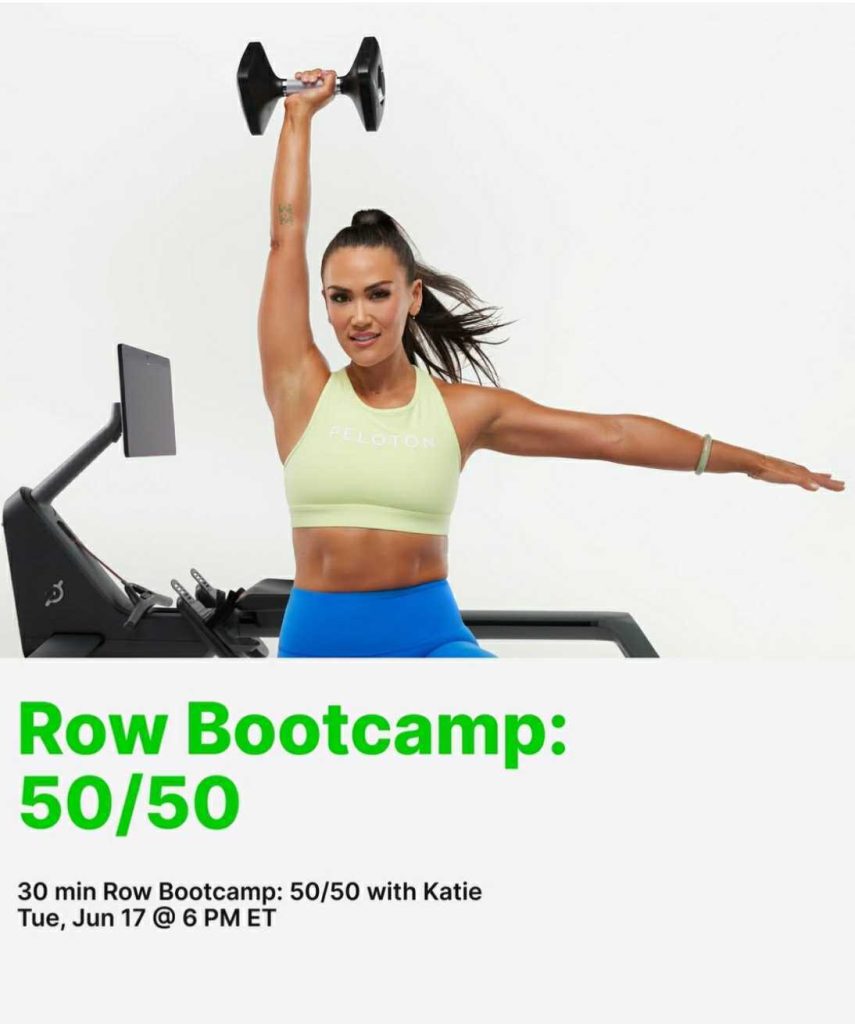 Row Bootcamp 50/50 with Katie Wang. Peloton Juneteenth Celebration
