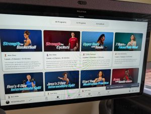 Peloton Programs Update, what the 2025 update looks like on a Peloton tablet