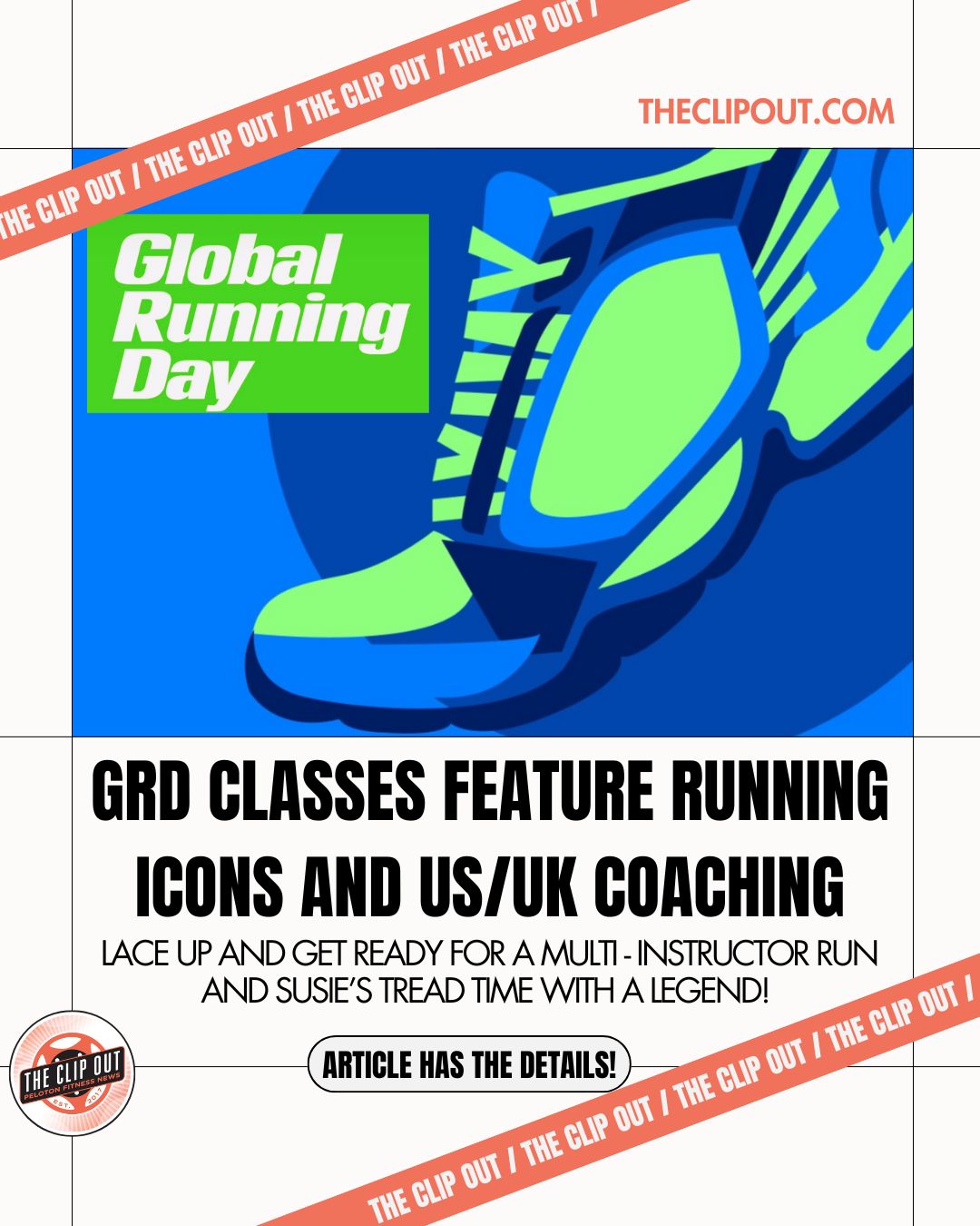 Peloton's Global Running Day Classes