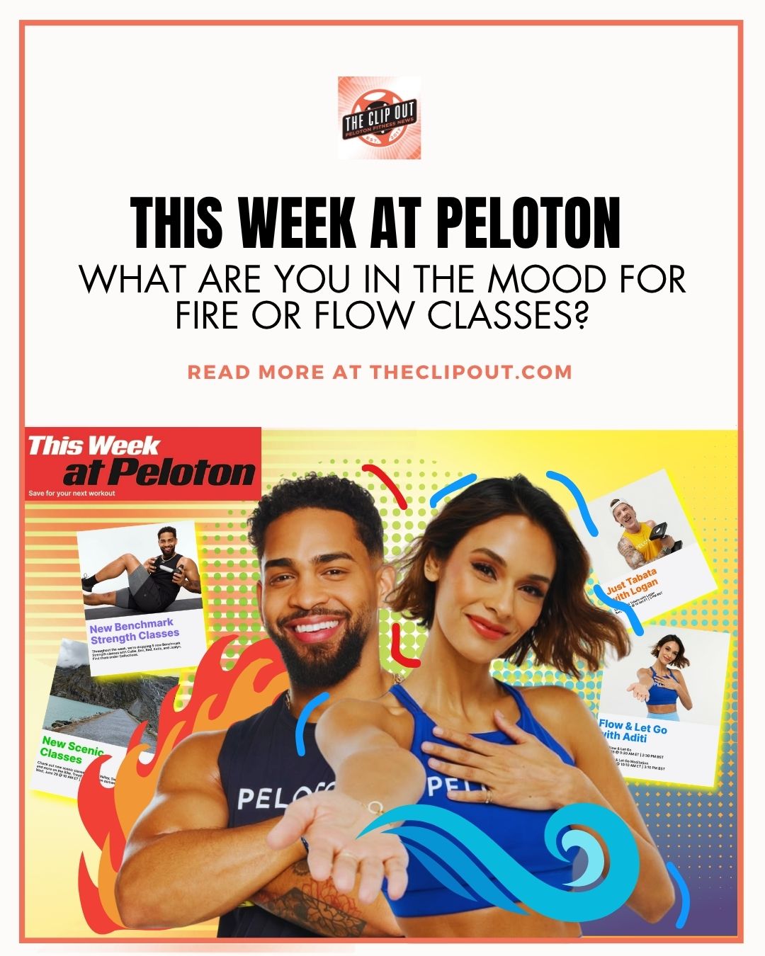 This week at Peloton Fire or Flow