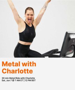 Metal with Charlotte Sunday June 7 7:00am ET 