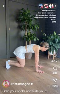 Former Instructor Kristin McGee video