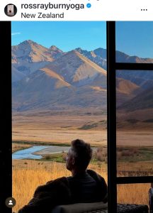 Former Instructor Ross Rayburn visits New Zealand