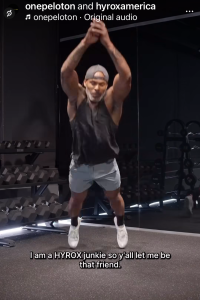 Hyrox training Adrian