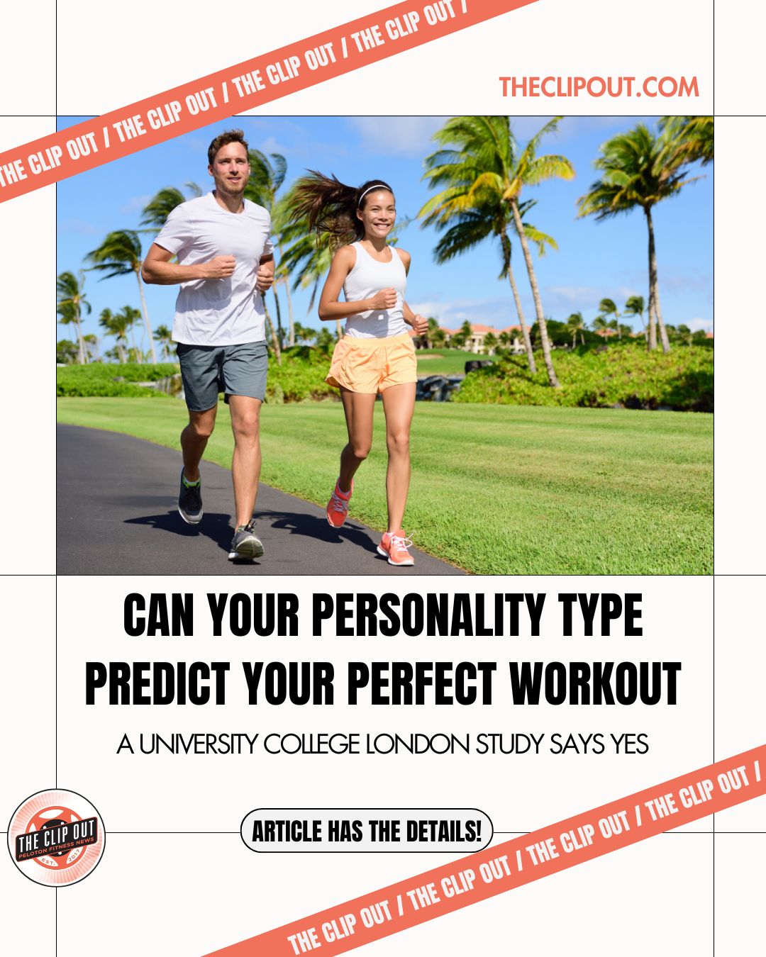 Personality exercise. Can Your Personality Type Predict Your Perfect Workout. A UNIVERSITY COLLEGE LONDON STUDY SAYS YES. read more at theclipout.com