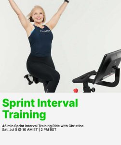 pistol squats this week at Peloton