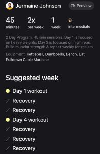 JJ Pure Pump 3 Classes on Strength+